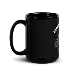 Divritenis Racing Team / Black Glossy Mug