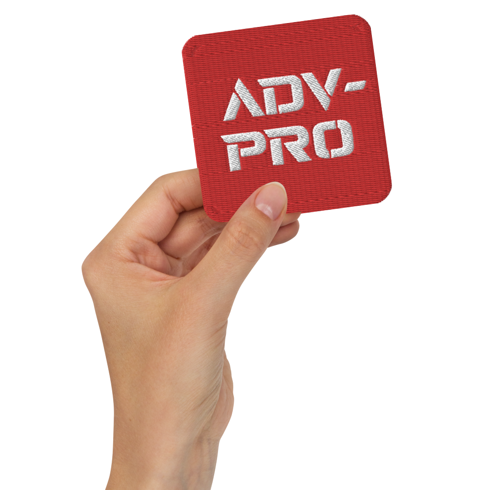 ADV-PRO / Embroidered Square Patch