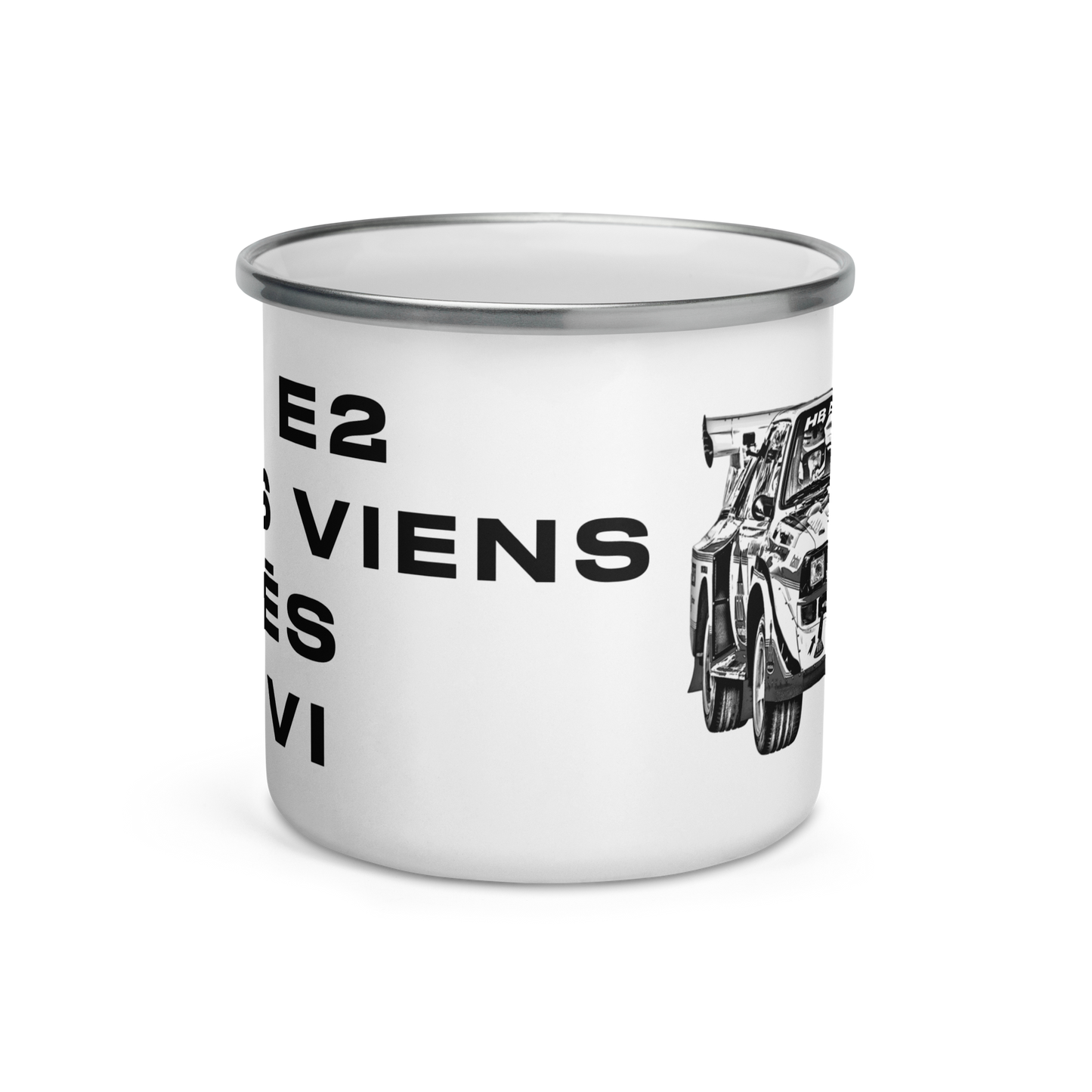 Es Viens Mēs Divi S1E2 / Enamel Camping Mug