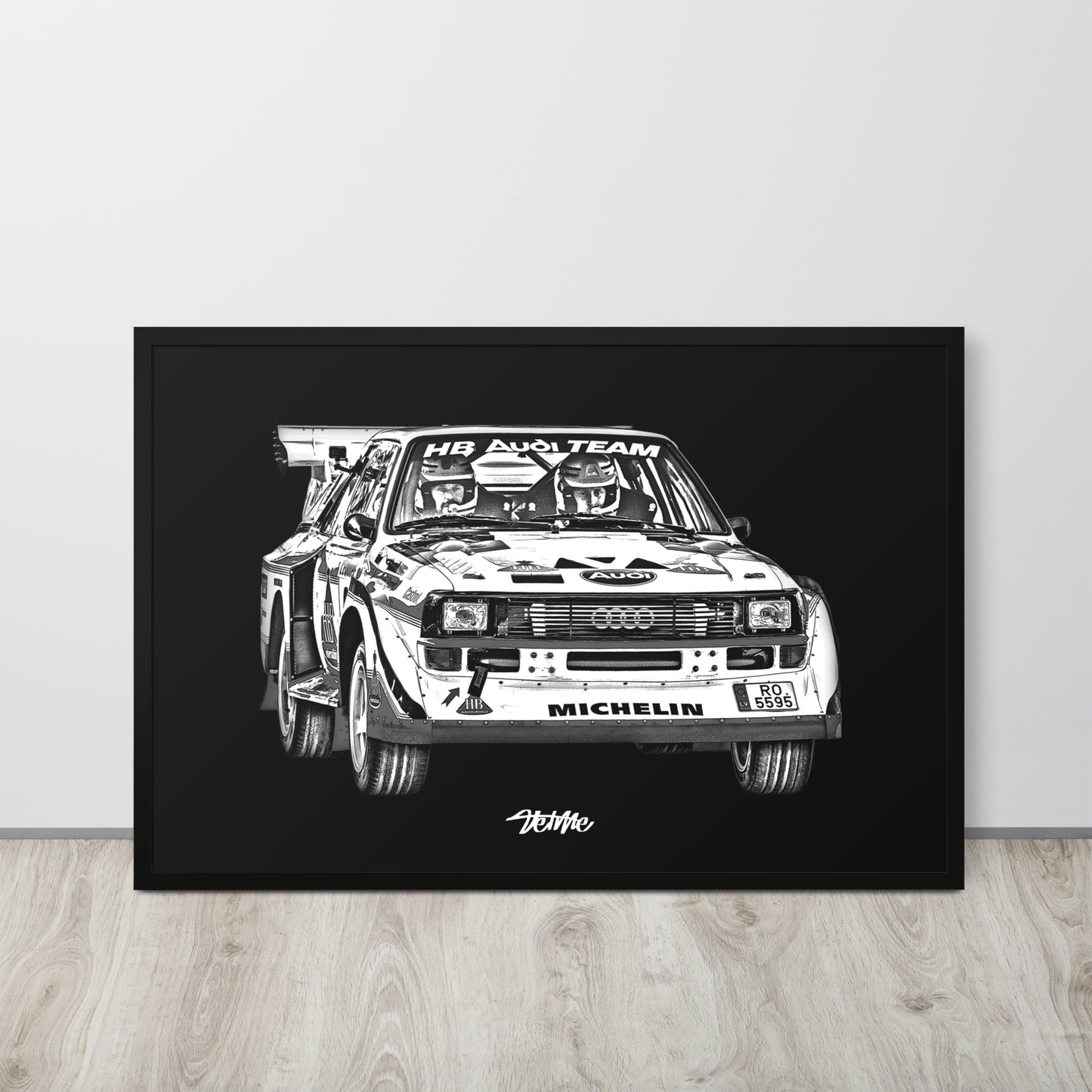 Sport Quattro S1E2 / Framed Matte Poster