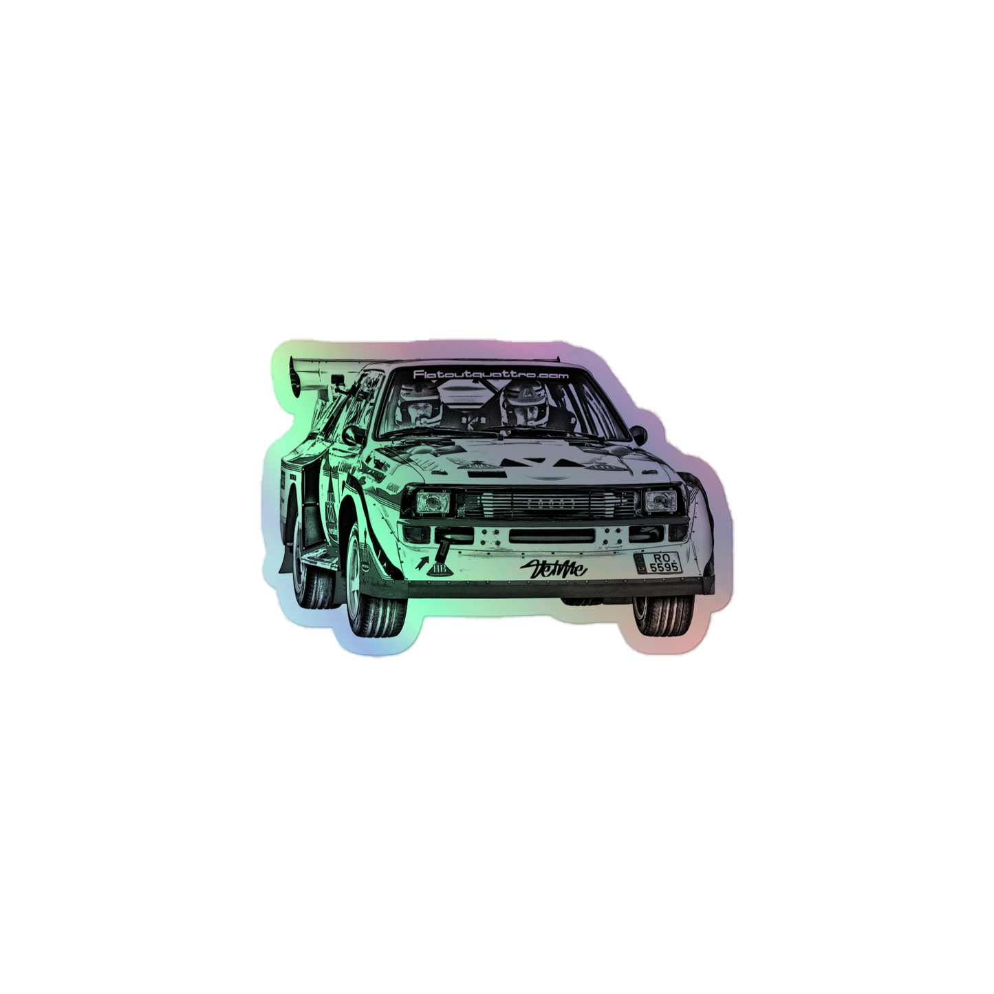 Audi Sport Quattro S1E2 / Holographic Sticker