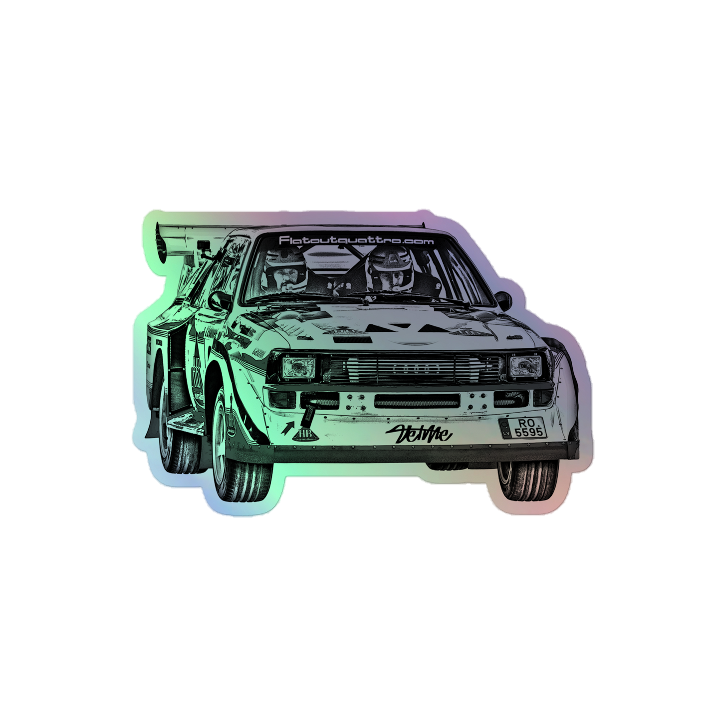 Audi Sport Quattro S1E2 / Holographic Sticker