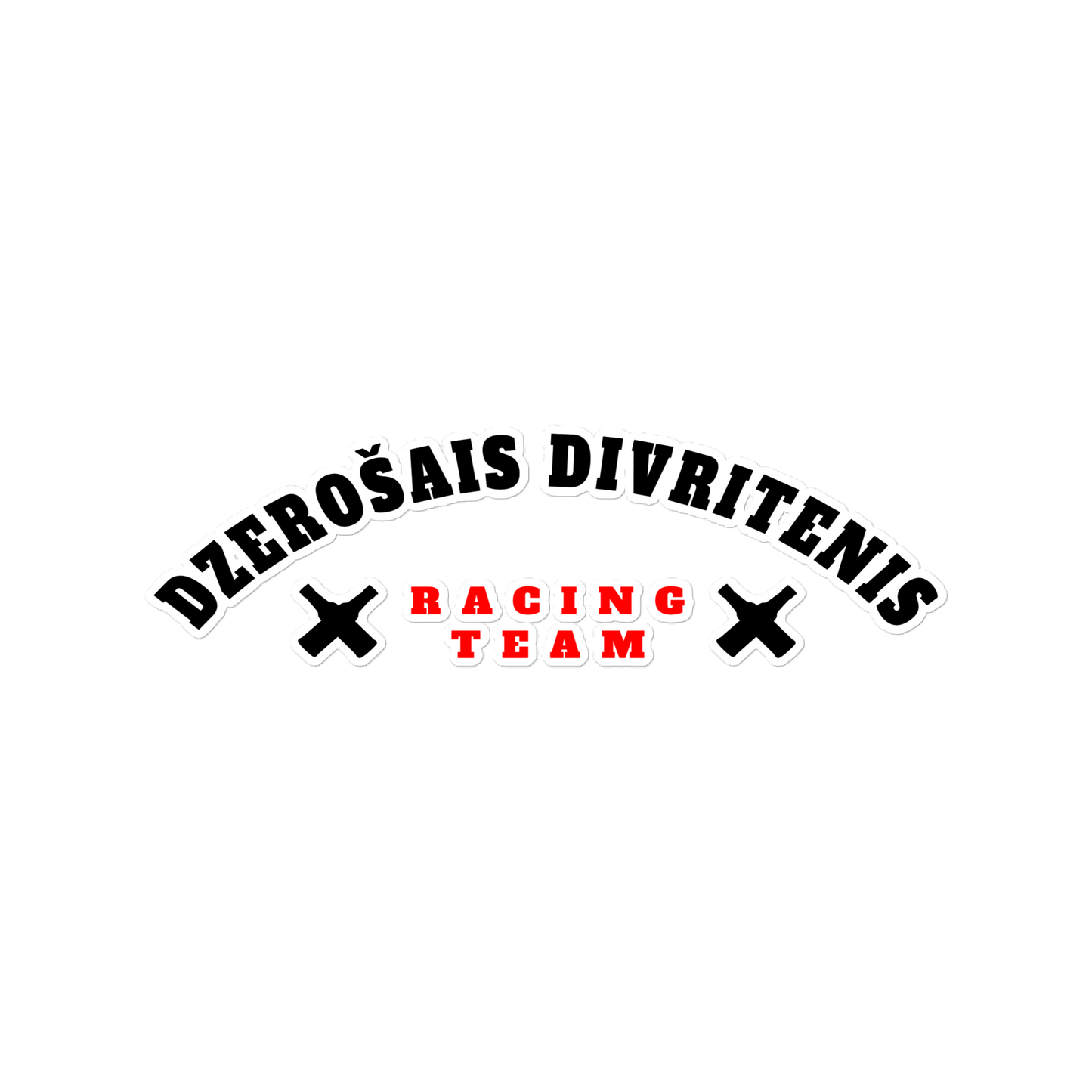 Team Divritenis / Vinyl Sticker