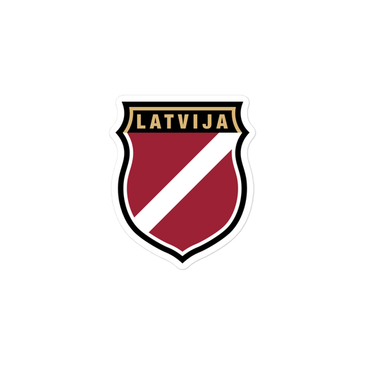 Shield of Latvian Legionnaires / Vinyl Sticker