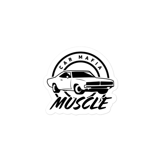 Muscle Car Mafia B&W / Vinyl Sticker