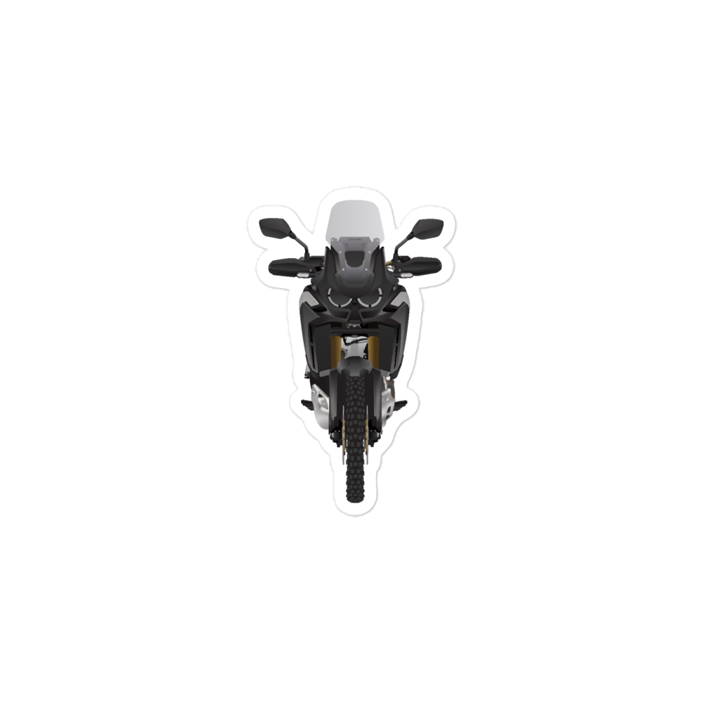 Honda Africa Twin AS BLACK / Vinyl Sticker