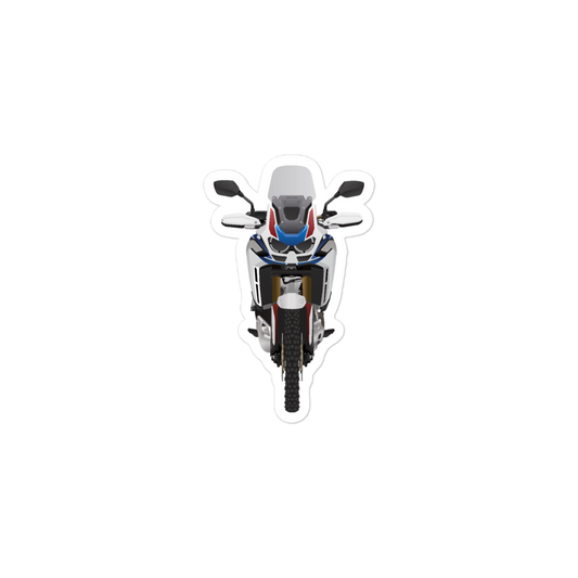 Honda Africa Twin AS WHITE / Vinyl Sticker