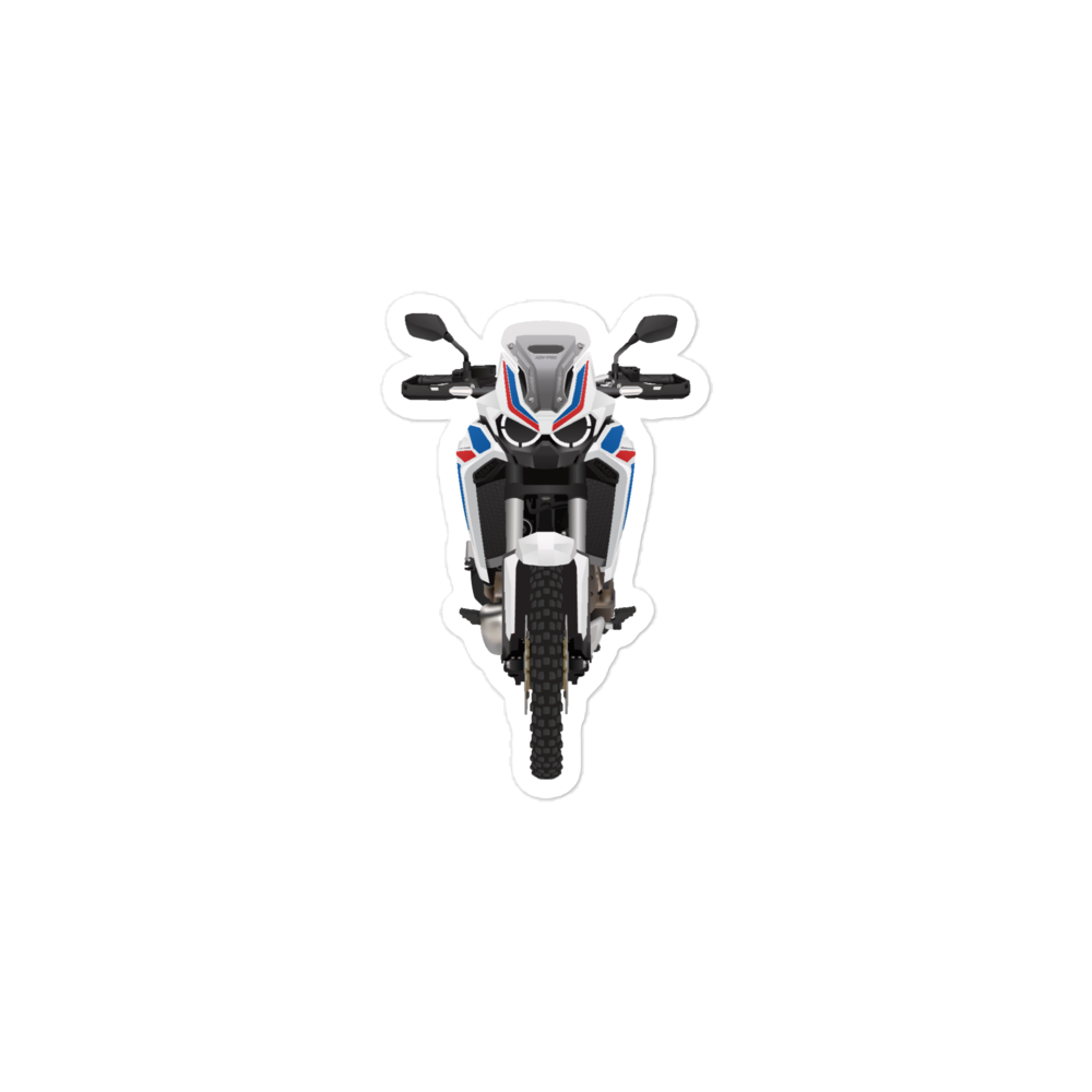 Honda Africa Twin WHITE / Vinyl Sticker