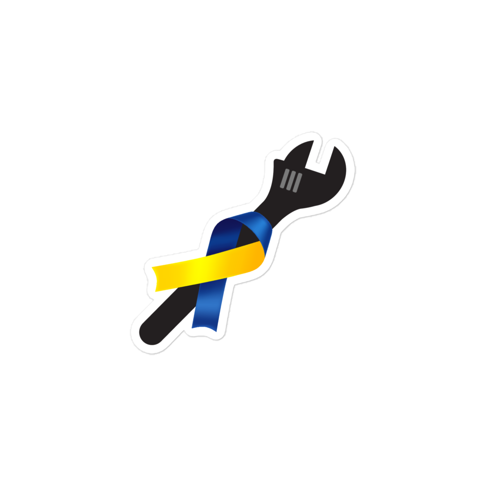 Ukraine Wrench / Vinyl Sticker