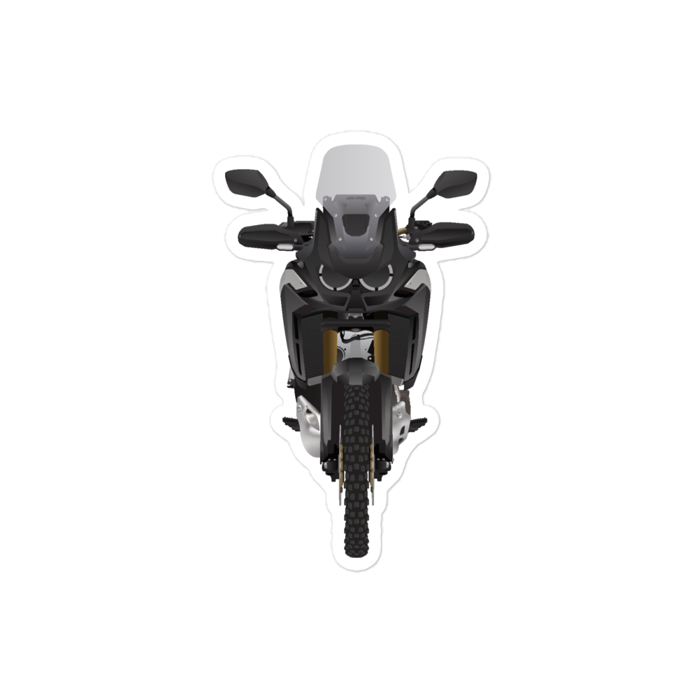 Honda Africa Twin AS BLACK / Vinyl Sticker