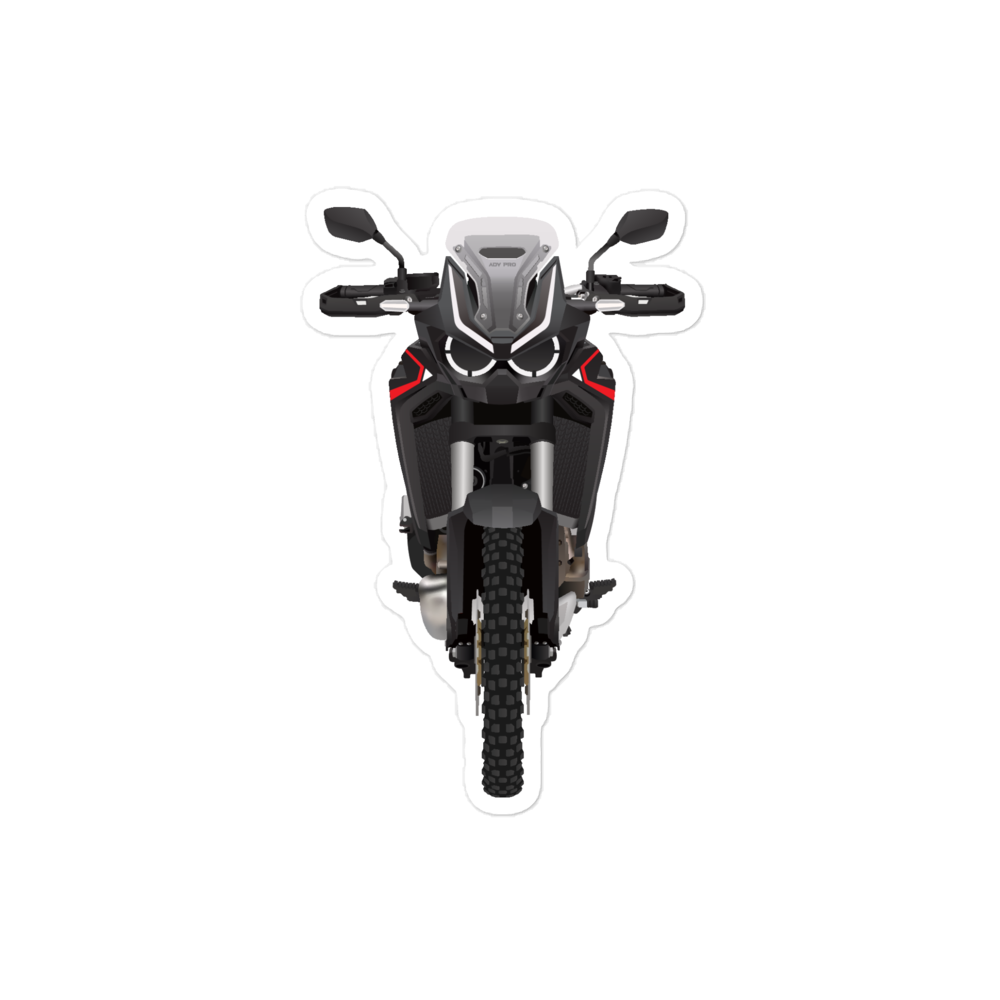 Honda Africa Twin BLACK / Vinyl Sticker