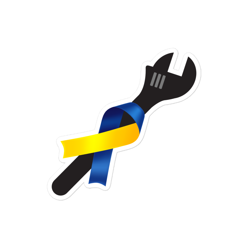 Ukraine Wrench / Vinyl Sticker