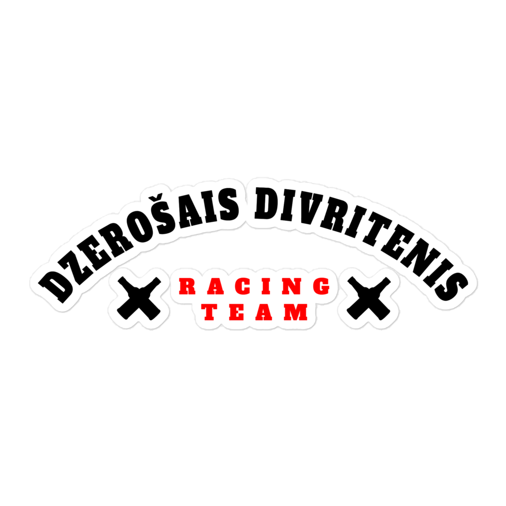 Team Divritenis / Vinyl Sticker