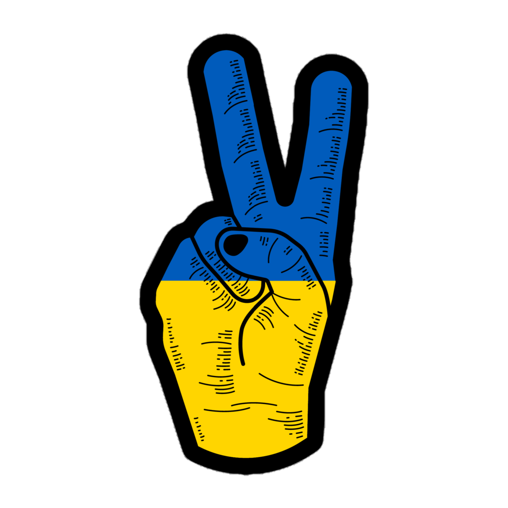 Ukraine Victory / Vinyl Sticker