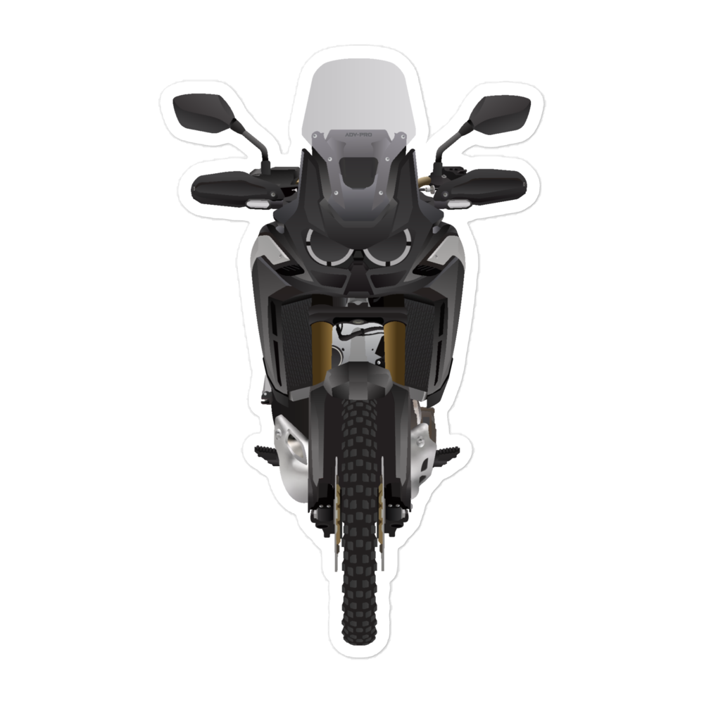 Honda Africa Twin AS BLACK / Vinyl Sticker