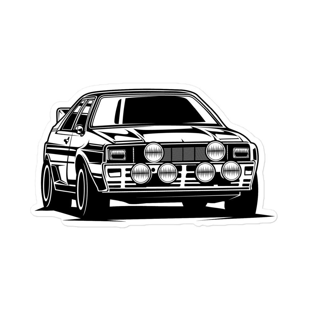 Audi Sport Rally / Vinyl Sticker