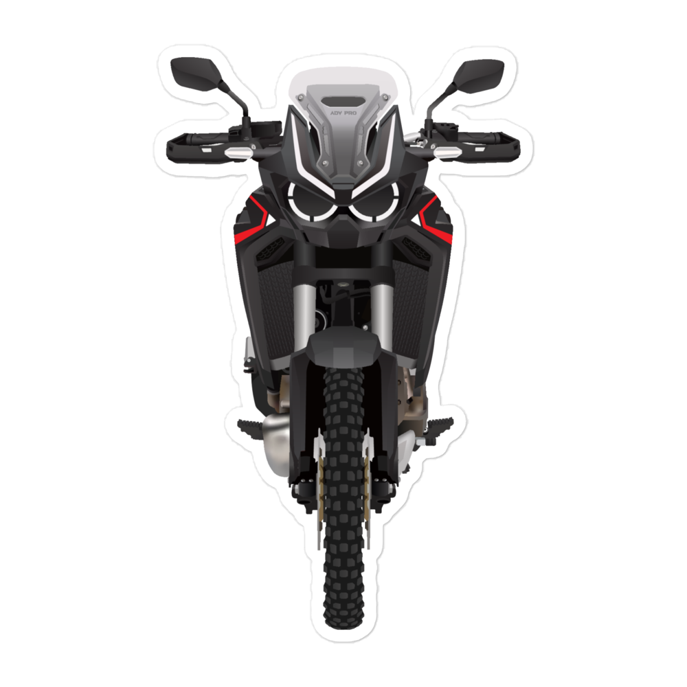 Honda Africa Twin BLACK / Vinyl Sticker