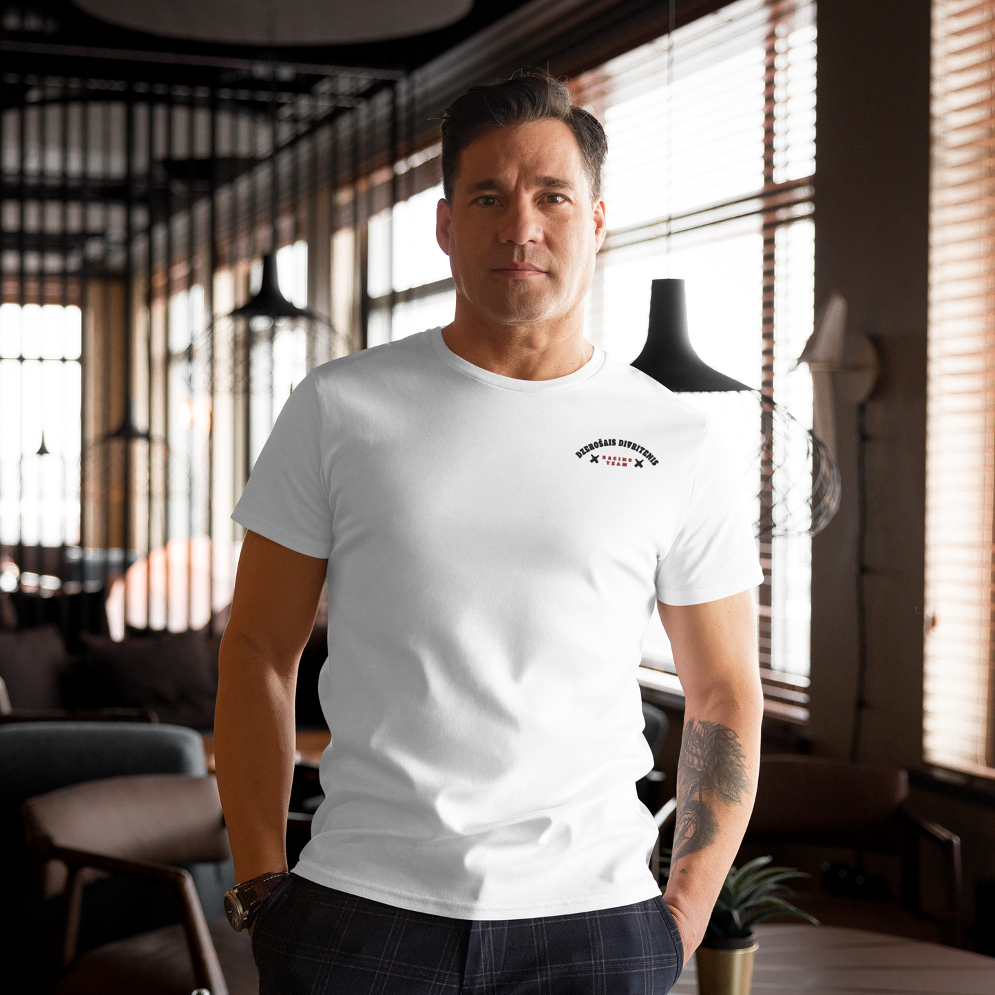 Divritenis Racing Team / Men's Premium Cotton T-shirt