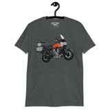 Harley-Davidson Pan America / Pilnkrāsu mīksts unisex T-krekls