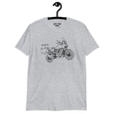 Harley-Davidson Pan America / mīksts unisex T-krekls