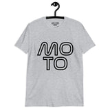 MOTO sērija / mīksts unisex T-krekls