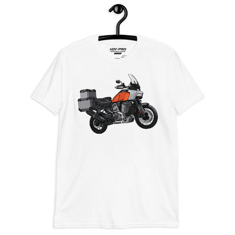 Harley-Davidson Pan America / Pilnkrāsu mīksts unisex T-krekls
