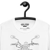 Moto Guzzi V7 III Rough 750 / mīksts unisex T-krekls
