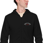 Divritenis Racing Team / Unisex Zip Hoodie (Embroidery)