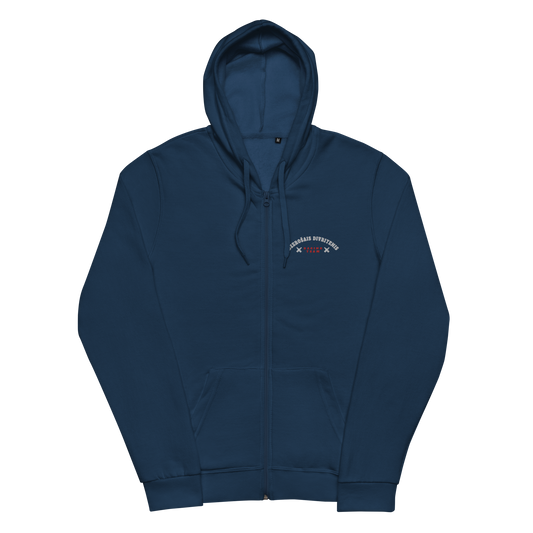 Divritenis Racing Team / Unisex Zip Hoodie (Embroidery)