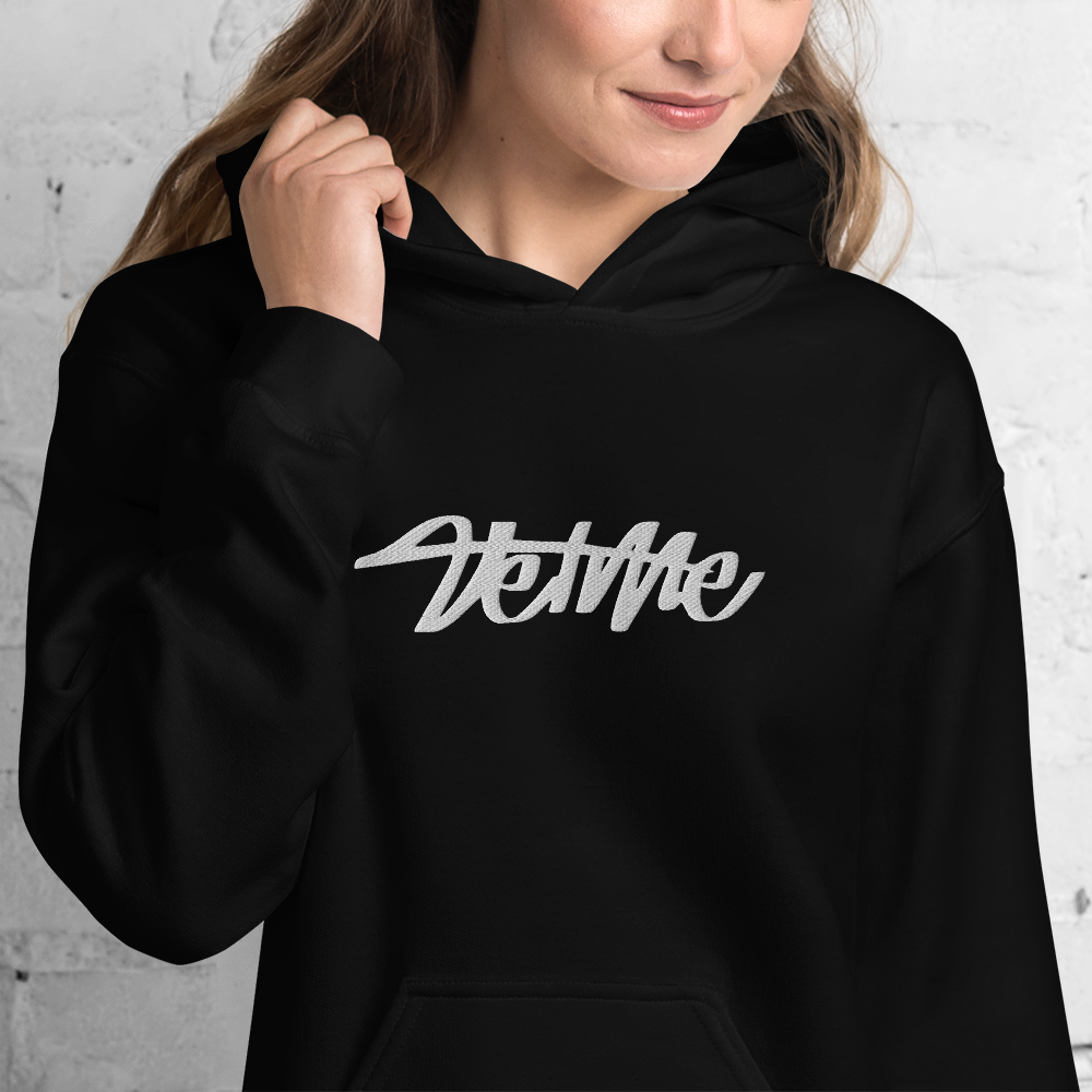 Team Velme / Large Logo Unisex Hoodie (Embroidery)