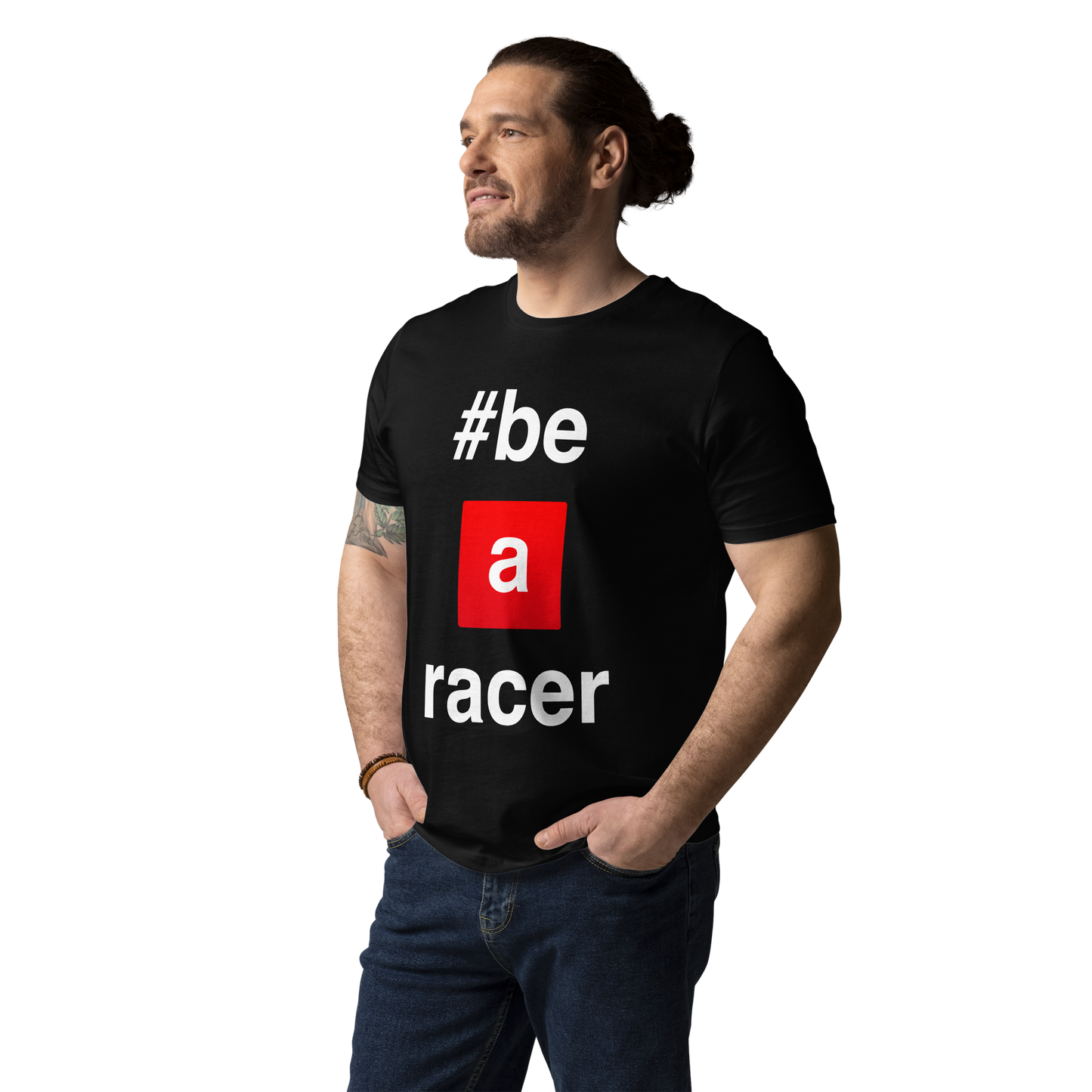 #BeARacer / Premium Unisex T-shirt