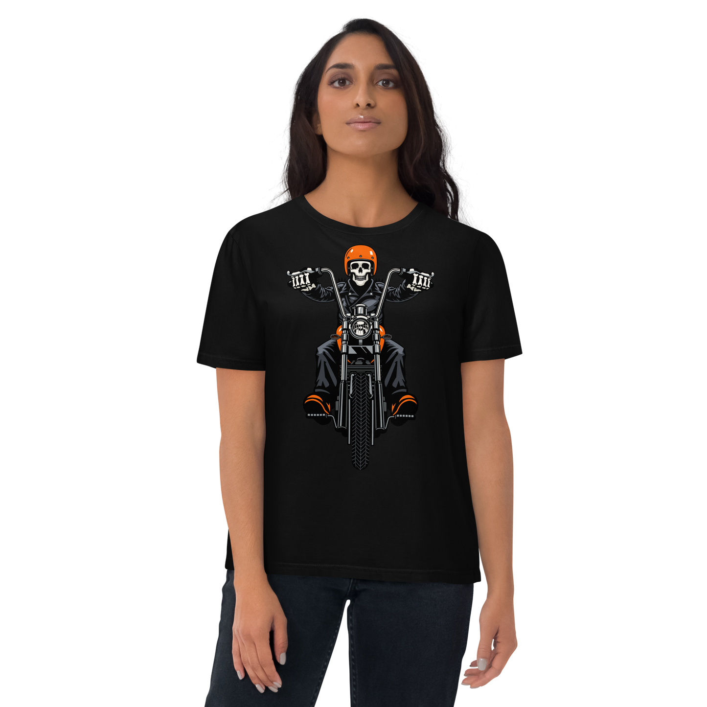 Vintage Skull Biker / Premium Unisex T-shirt