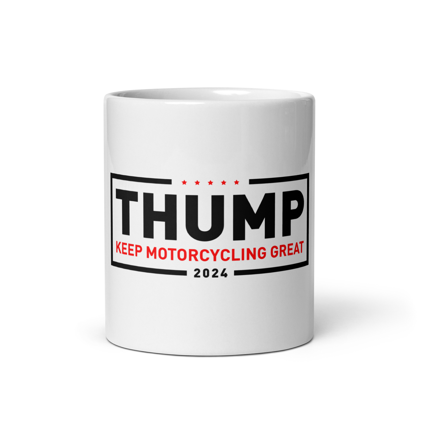 Keep Motorcycling Great 2024 / Glossy White Mug