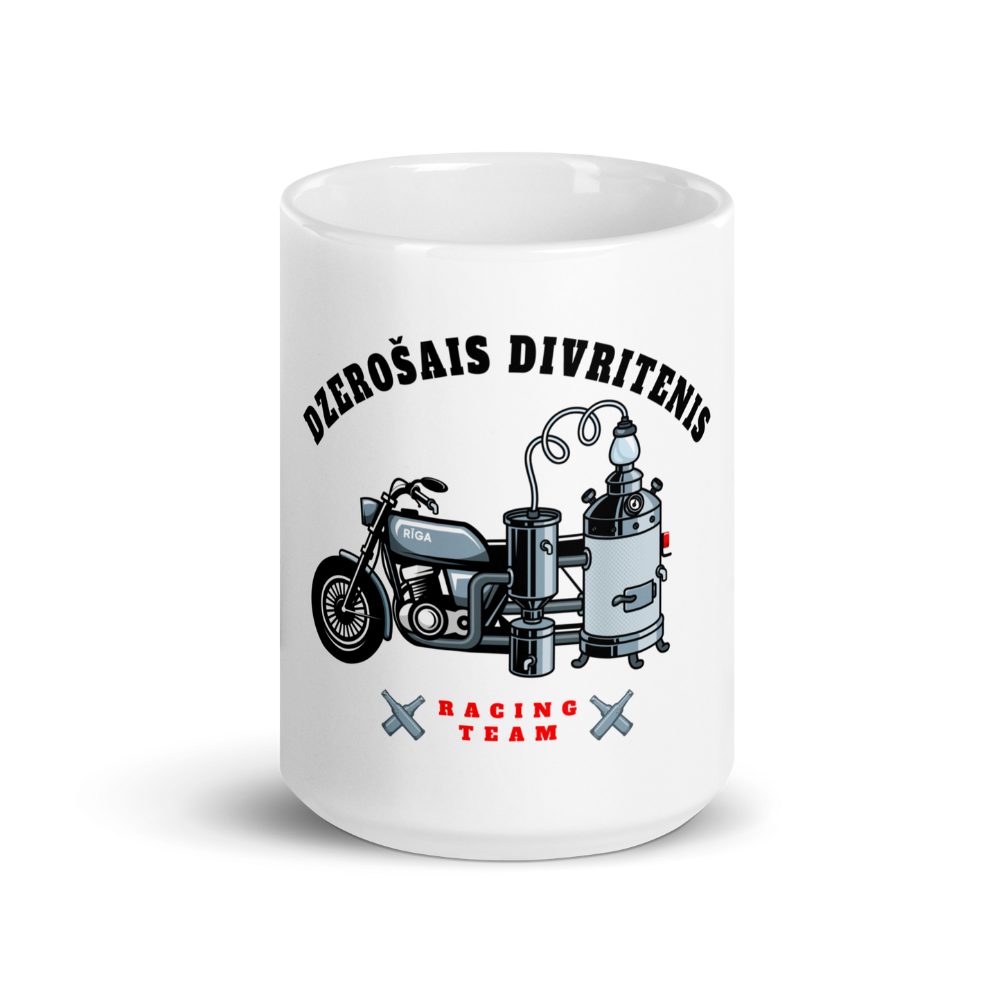 Divritenis Racing Team / White Glossy Mug