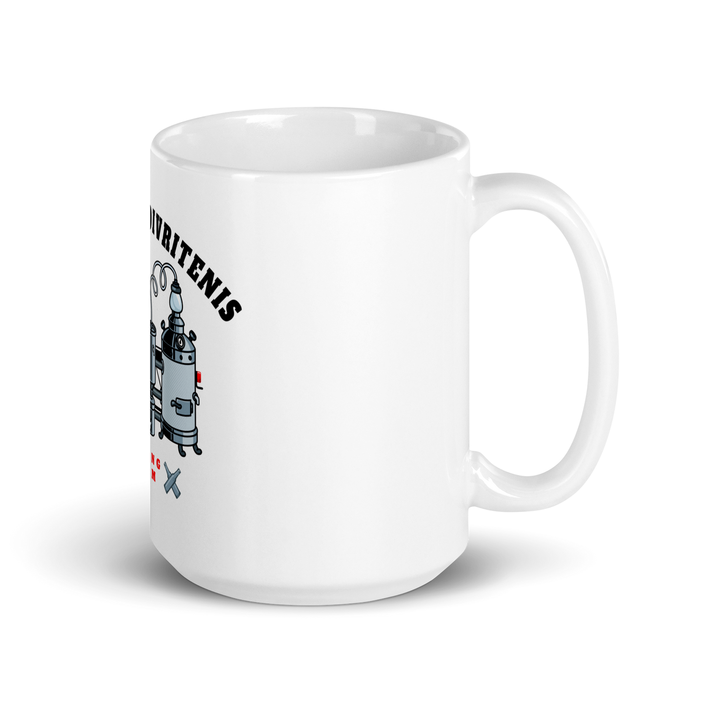 Divritenis Racing Team / White Glossy Mug