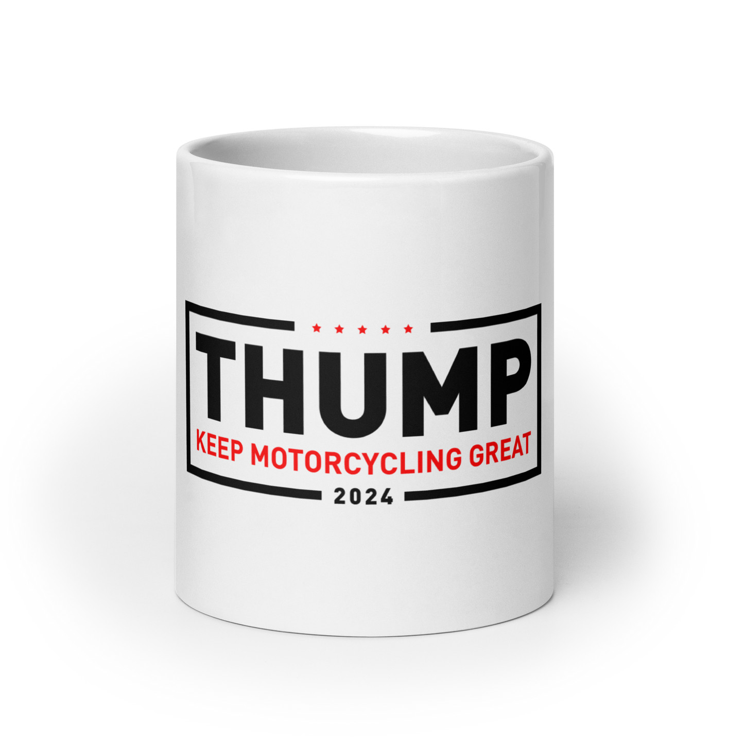 Keep Motorcycling Great 2024 / Glossy White Mug