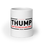 Keep Motorcycling Great 2024 / Glossy White Mug