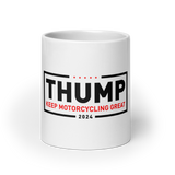 Keep Motorcycling Great 2024 / Glossy White Mug