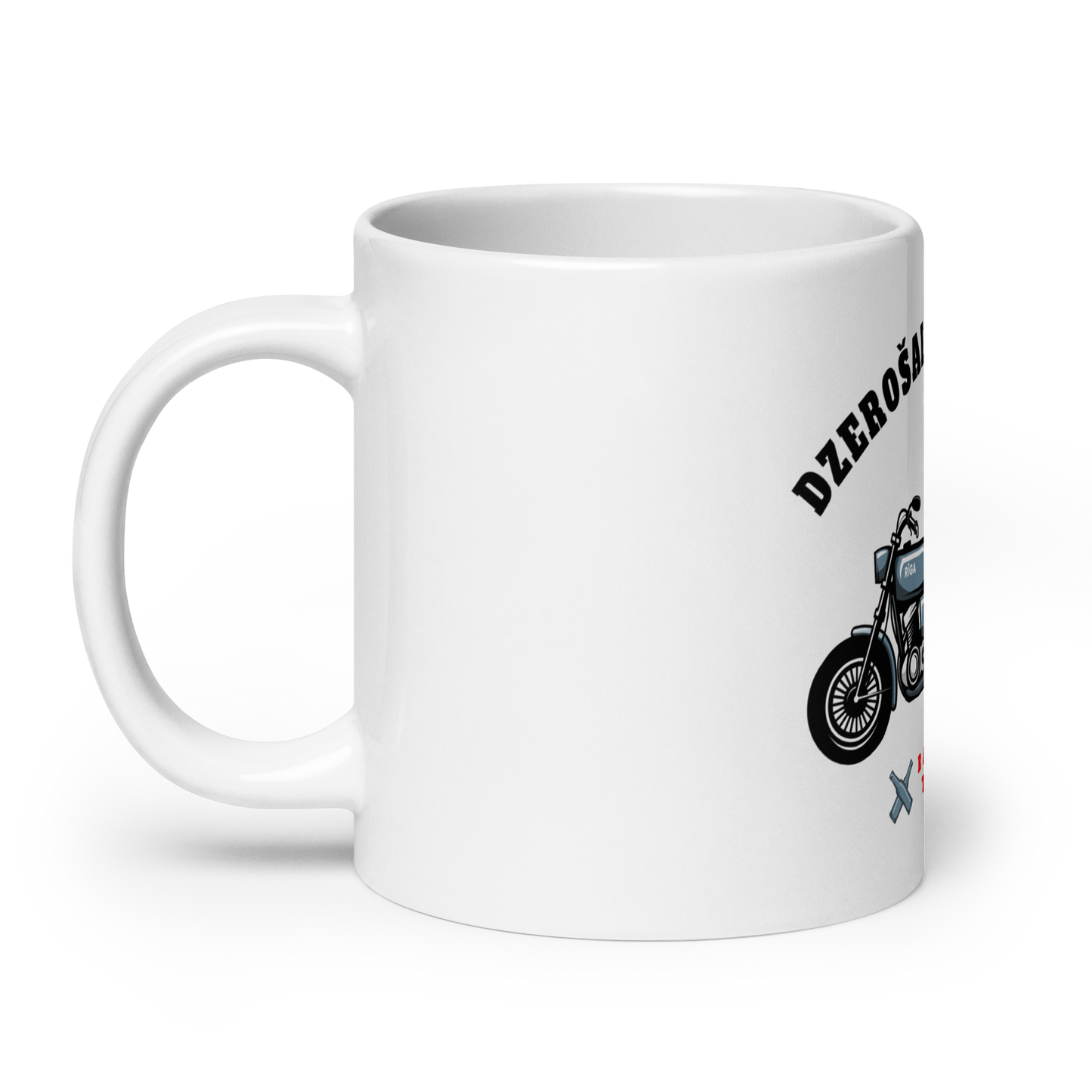 Divritenis Racing Team / White Glossy Mug