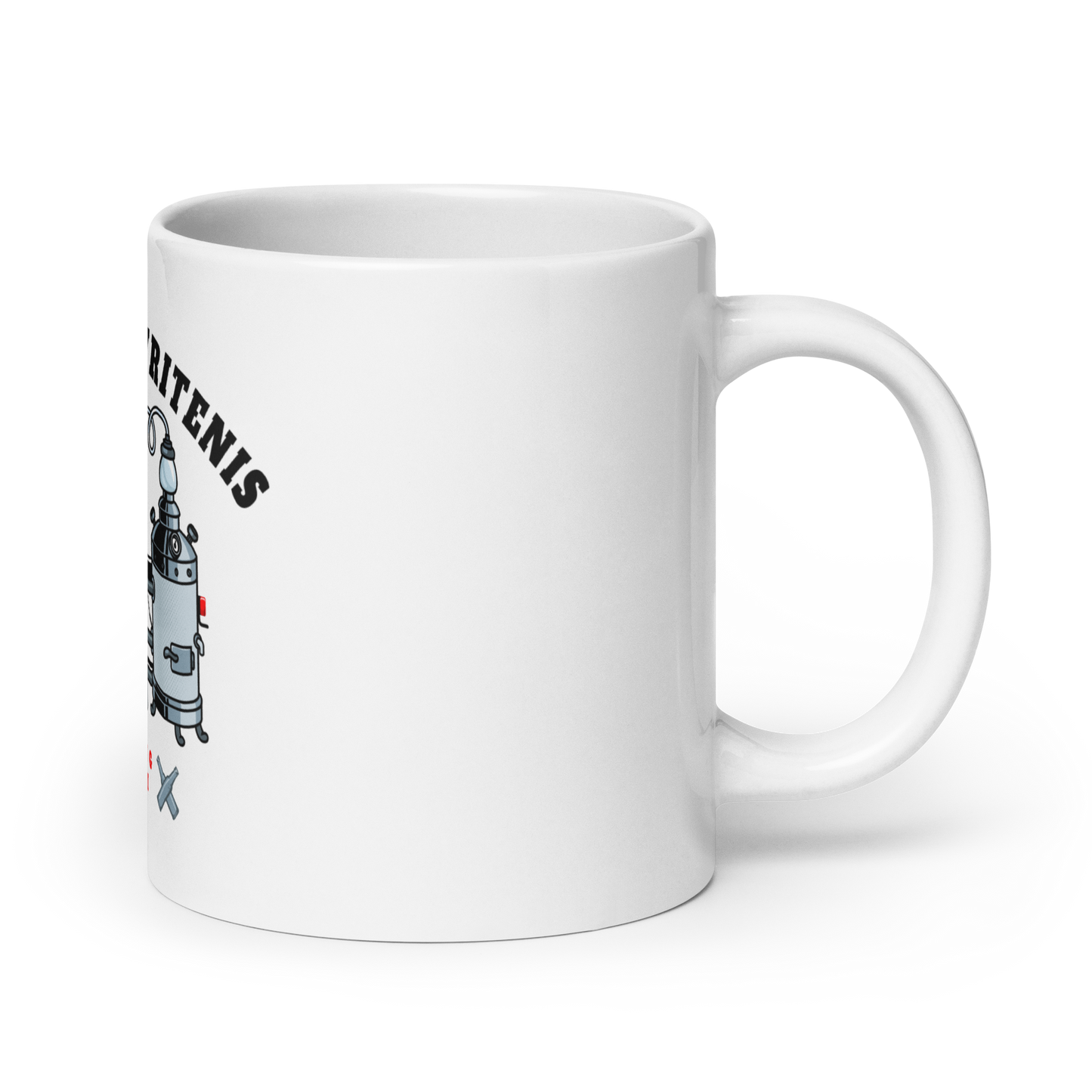 Divritenis Racing Team / White Glossy Mug