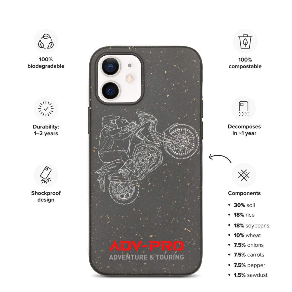 Apple iPhone Eco Biodegradable Case / Africa Twin Jump