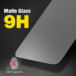 Matte Tempered Glass Screen Protector For Apple iPhone