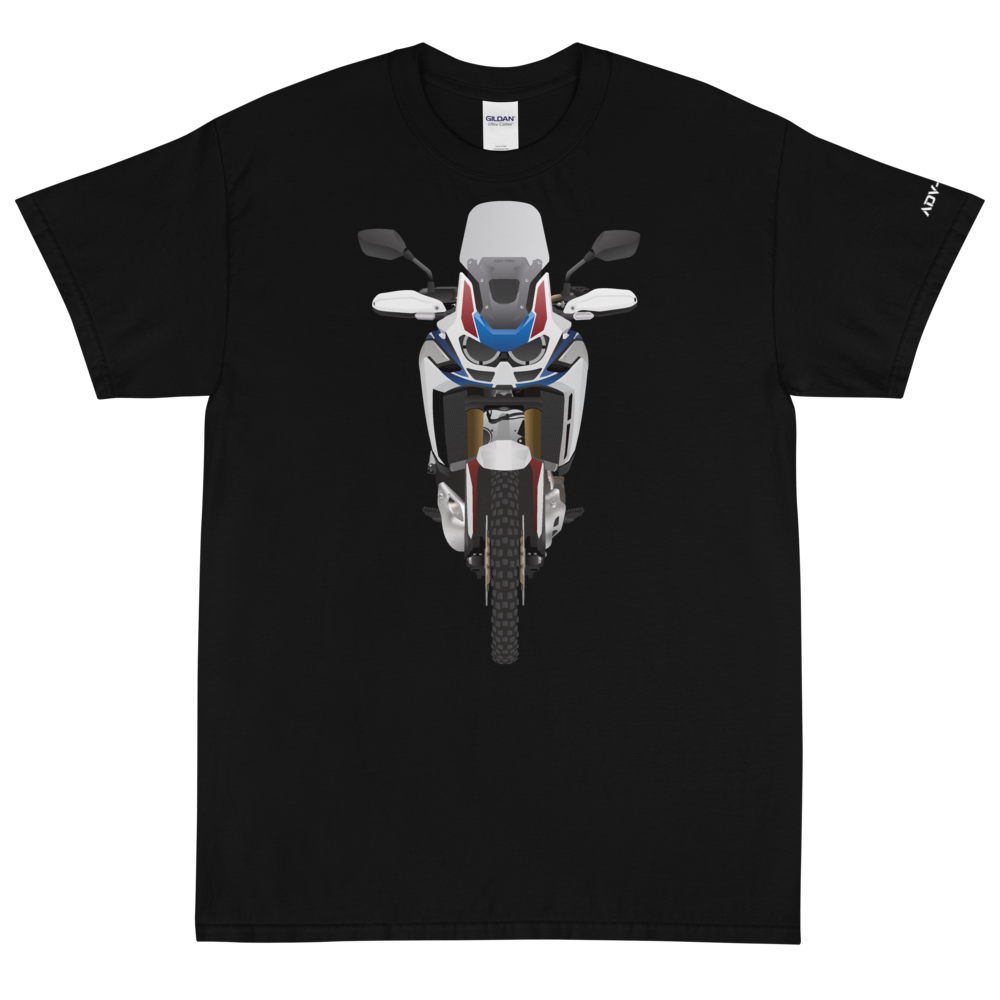 Honda Africa Twin CRF1100 Adventure Sports Tricolor / Thick Cotton T-Shirt