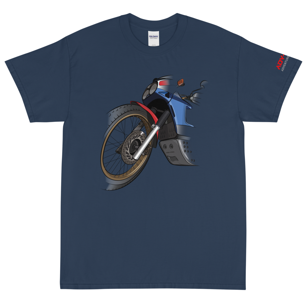 Honda XRV 650 Africa Twin Classic Tricolor / Thick Cotton T-Shirt