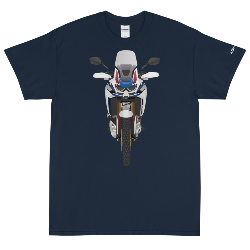 Honda Africa Twin CRF1100 Adventure Sports Tricolor / Thick Cotton T-Shirt