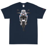 Honda Africa Twin CRF1100 New Tricolor / Thick Cotton T-Shirt