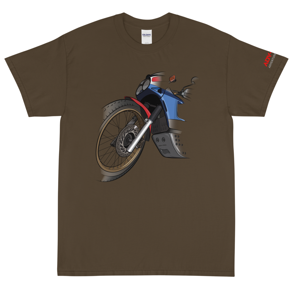 Honda XRV 650 Africa Twin Classic Tricolor / Thick Cotton T-Shirt