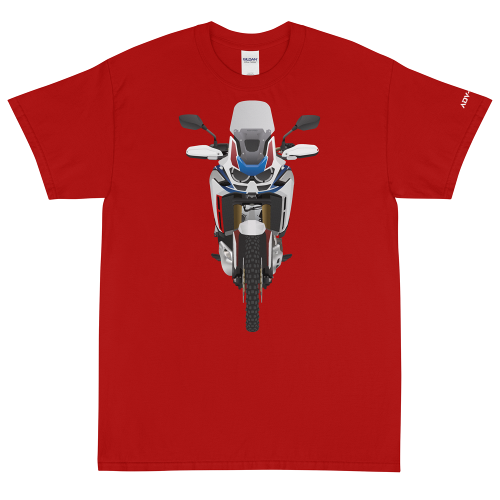 Honda Africa Twin CRF1100 Adventure Sports Tricolor / Thick Cotton T-Shirt