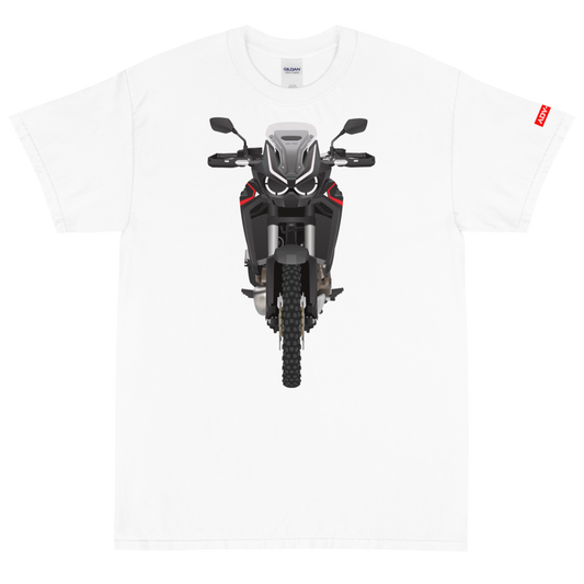 Honda Africa Twin CRF1100 Black / Thick Cotton T-Shirt