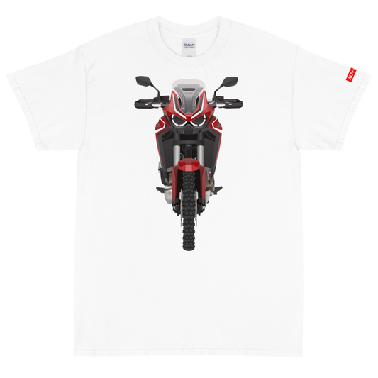 Honda Africa Twin CRF1100 Red / Thick Cotton T-Shirt